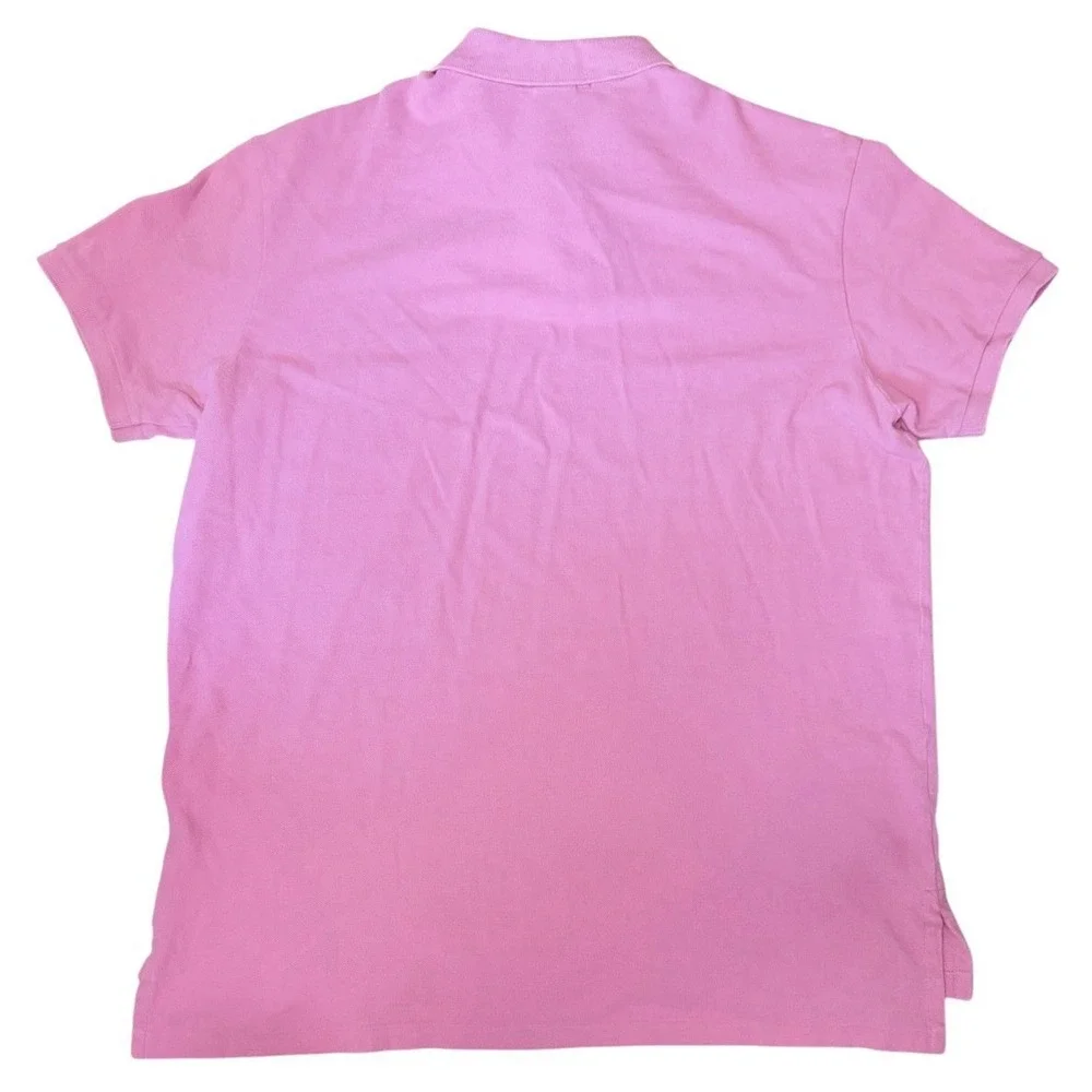 Polo Ralph Lauren Custom Fit Men's XL Pink Short Sleeve Polo Shirt